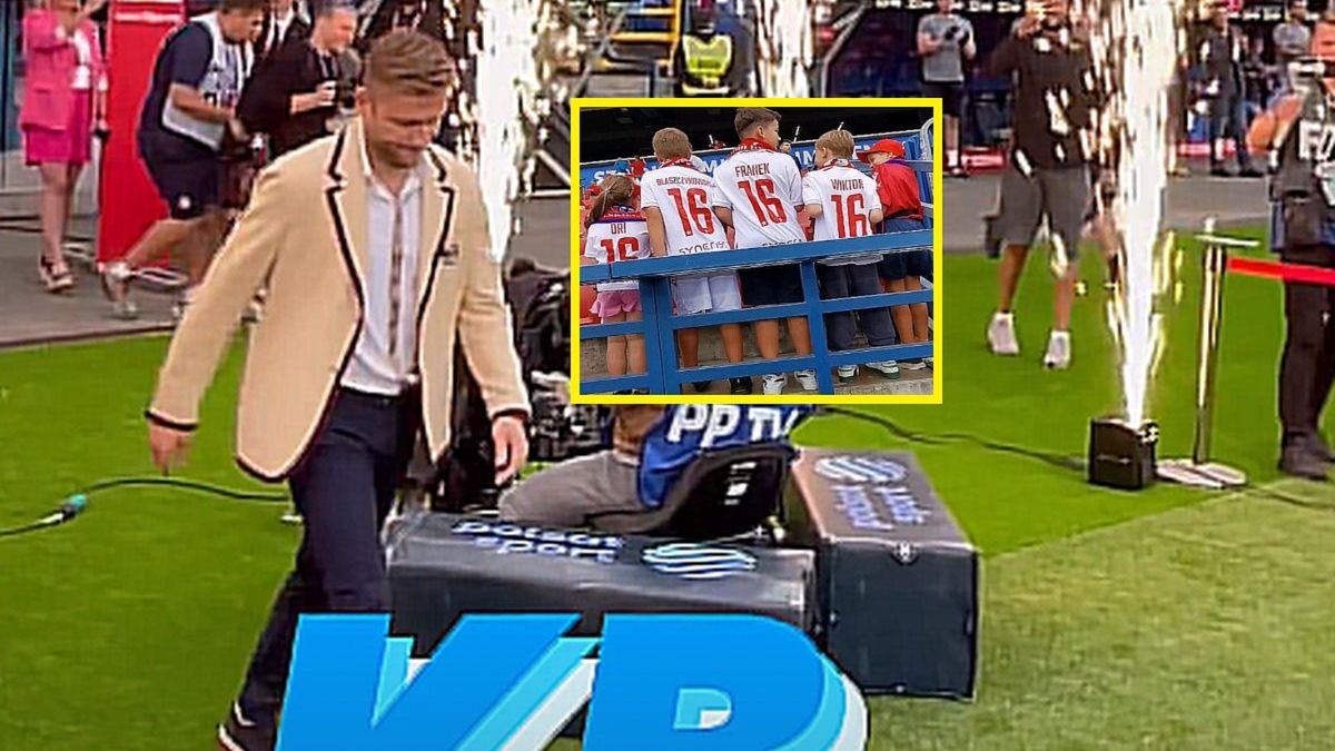 Instagram / www.instagram.com/stories/wislakrakowsa / Na zdjęciu: Jakub Błaszczykowski (na małym foto: młodzi kibice Wisły Kraków)