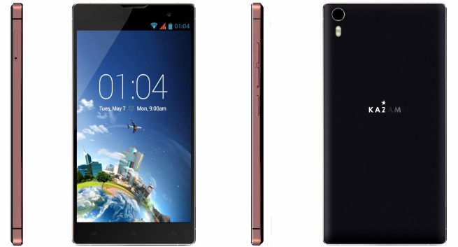 Ośmiordzeniowe smartfony Tornado2 od Kazam