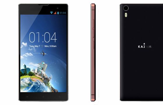 Ośmiordzeniowe smartfony Tornado2 od Kazam