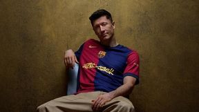 Lewandowski pokazał nową koszulkę Barcelony. I rozpoczęło się szaleństwo