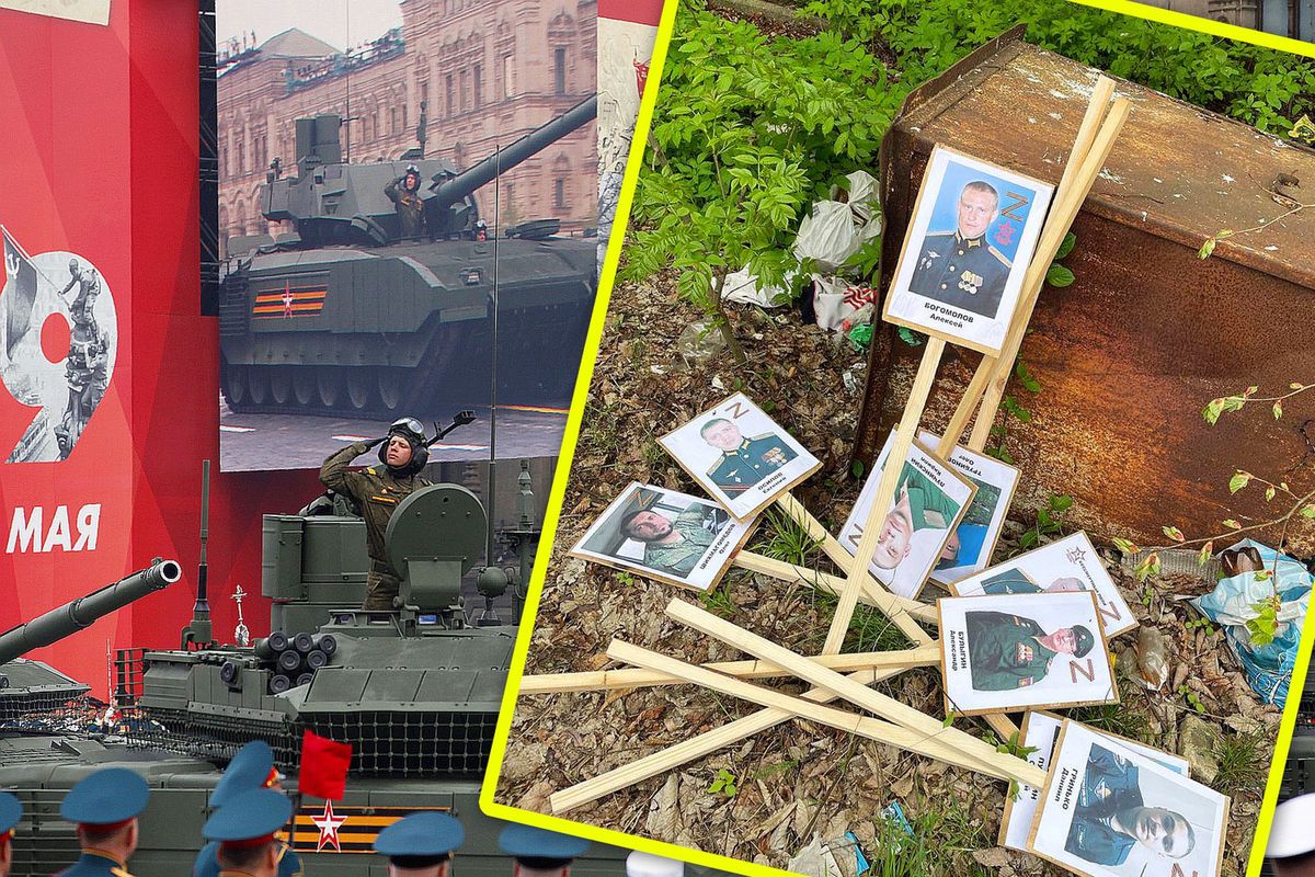 Moskwa oddaje hołd "bohaterom wojny z nazizmem w Ukrainie" (Telegram)