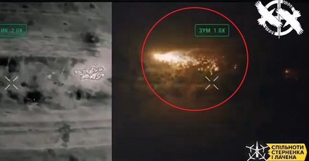 Ukraińskie "smoki" palą wrogów na froncie. Nawet w środku nocy