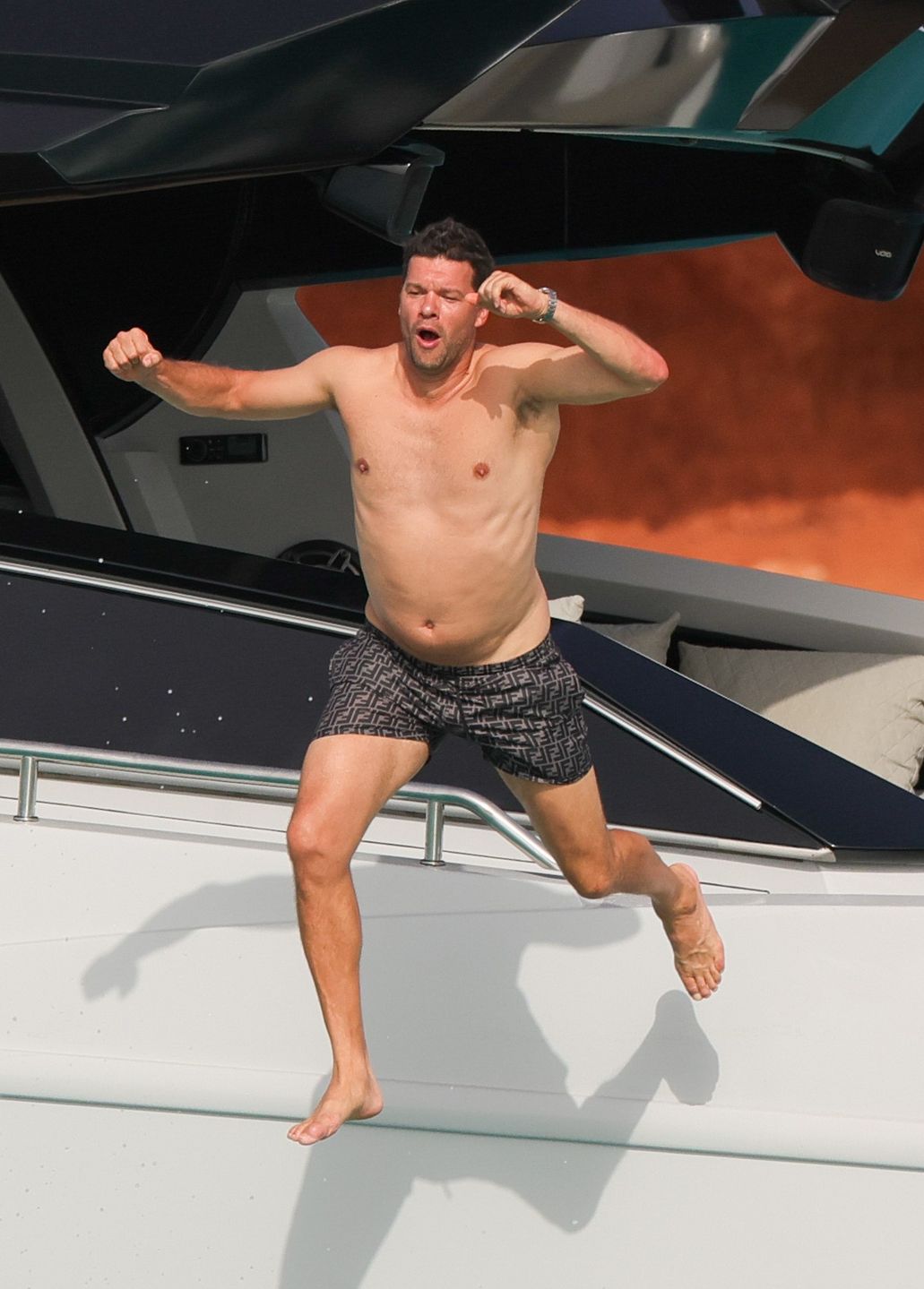 Michael Ballack na wakacjach z młodszą o 24 lata partnerką 