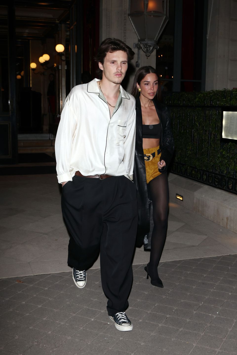 Cruz Beckham i Jackie Apostel 
