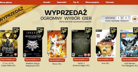 Wielki upust w Empiku