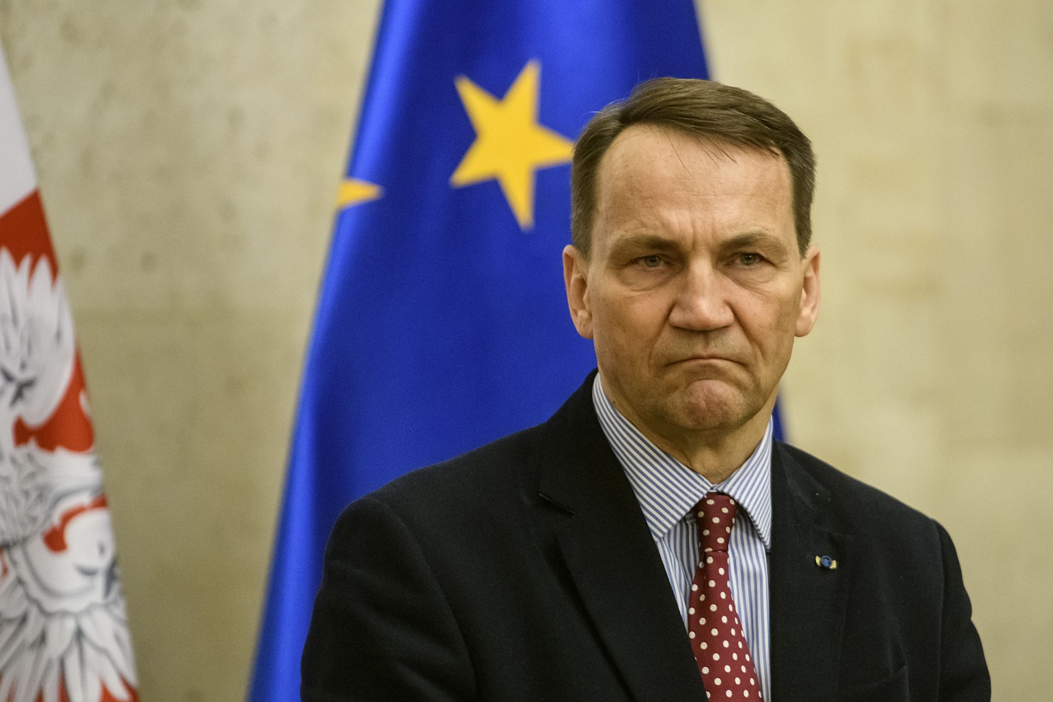 Szef MSZ Radosław Sikorski 