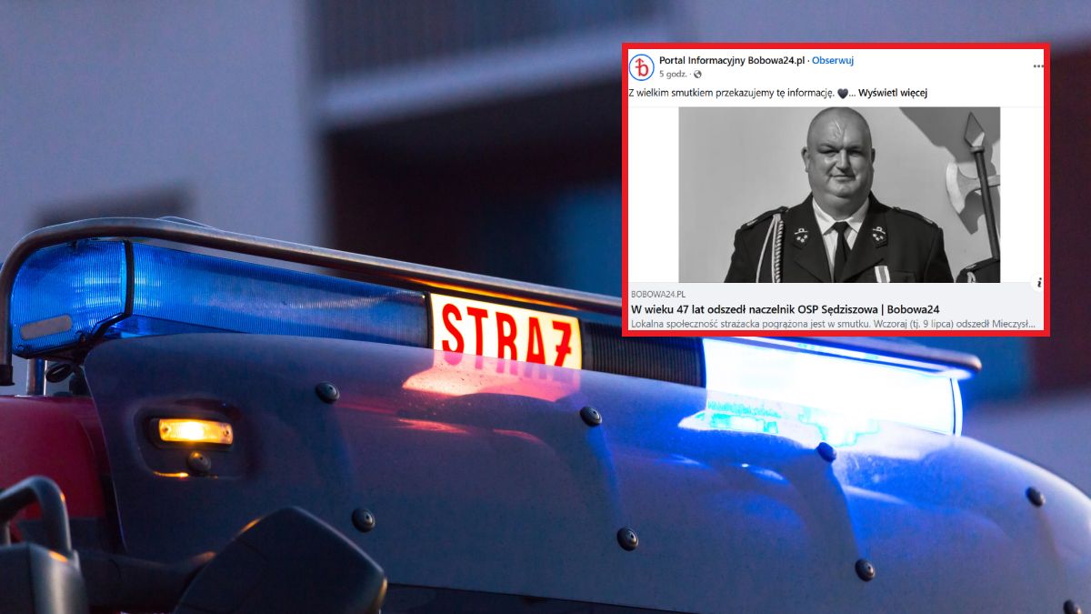 Zmarł  naczelnik OSP Sędziszowa