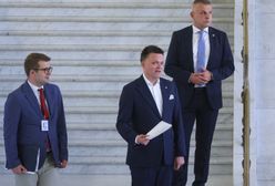 "Niech coś w końcu położy na stole". Hołownia pogania Tuska