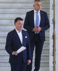 "Niech coś w końcu położy na stole". Hołownia pogania Tuska