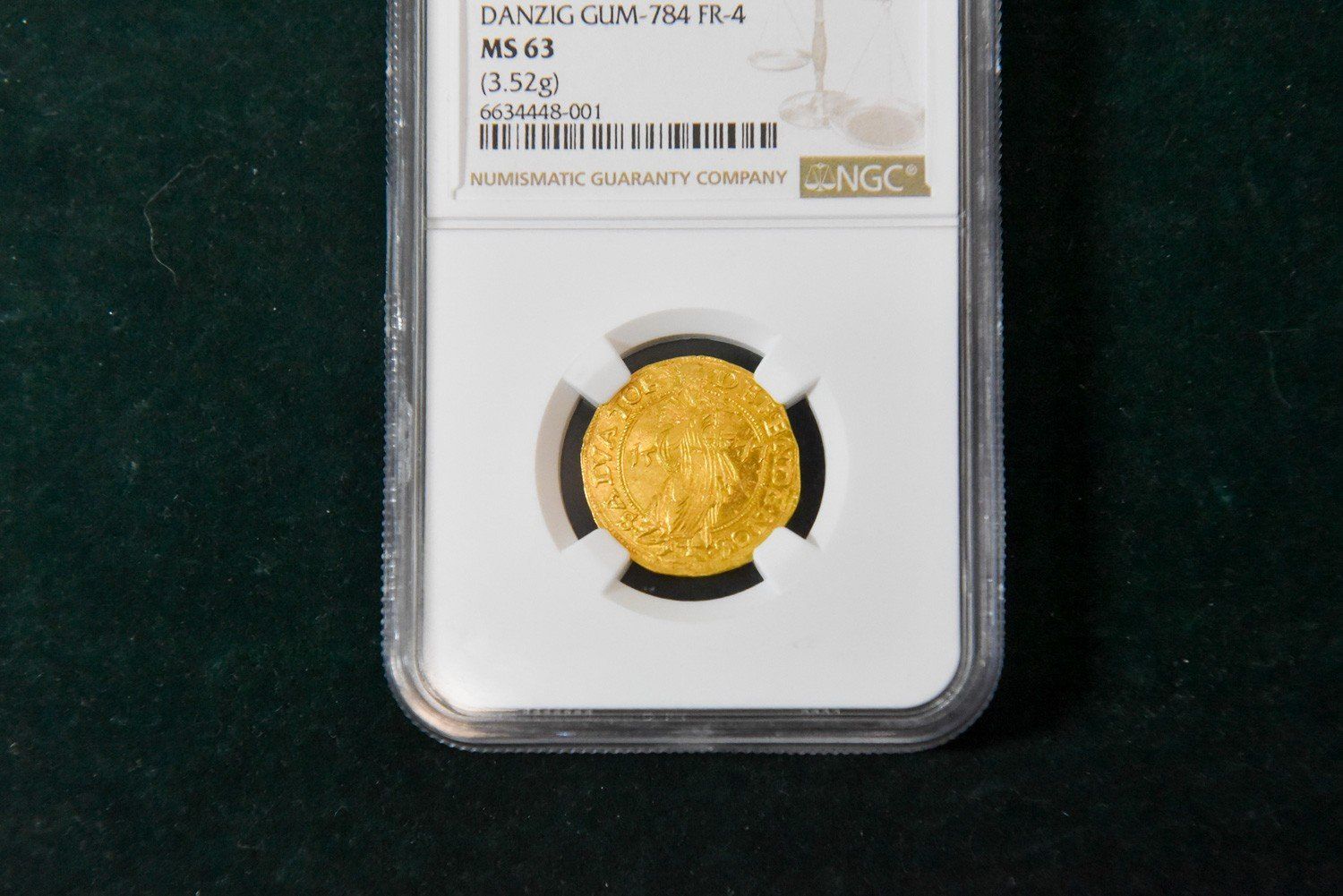 Gdański złoty dukat oblężniczy z 1577 roku ma nowego właściciela. Ten rarytas numizmatyczny został kupiony podczas aukcji za 642 000 złotych (wraz z opłatami aukcyjnymi)
