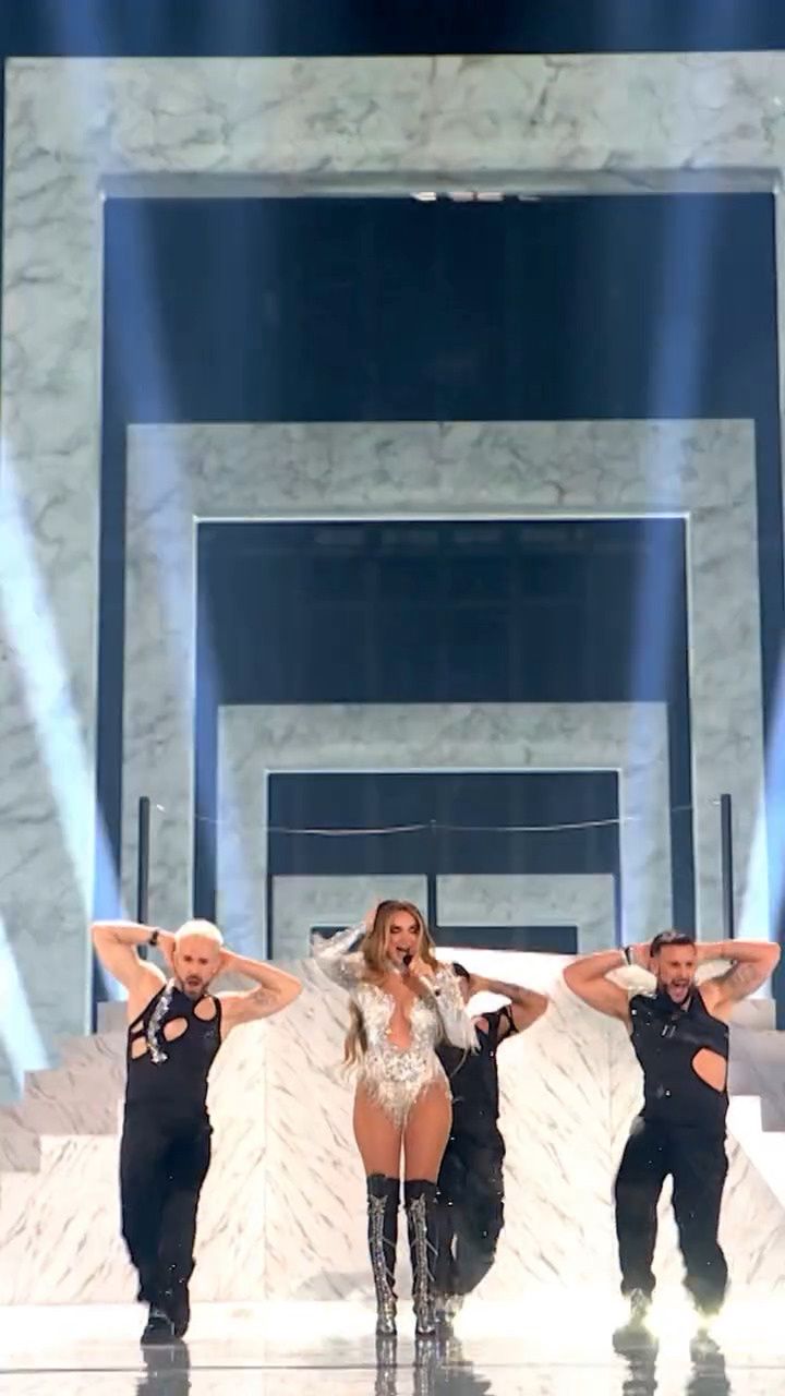 Melody podczas pierwszego półfinału Eurowizji