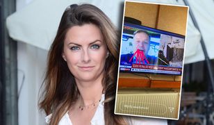 Zrobiła zdjęcie telewizora z TVP. I dorzuciła coś od siebie