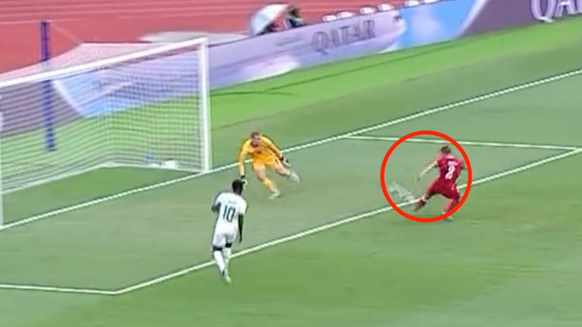 Zdjęcie okładkowe artykułu: Twitter / TVP Sport / Na zdjęciu: samobójczy gol Dominika Szali
