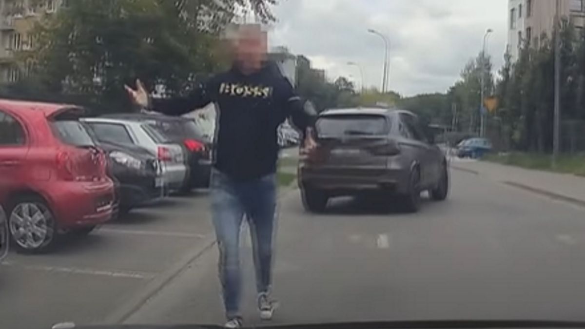 Kierowca bmw nie dał za wygraną