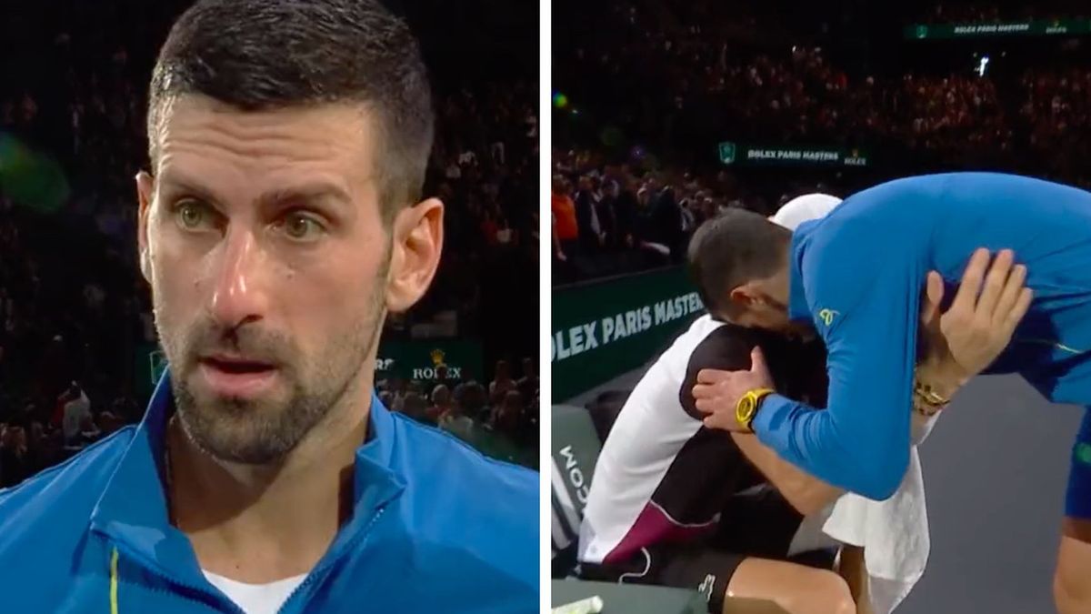 Zdjęcie okładkowe artykułu: Twitter / Tennis TV / Novak Djoković i Grigor Dimitrow