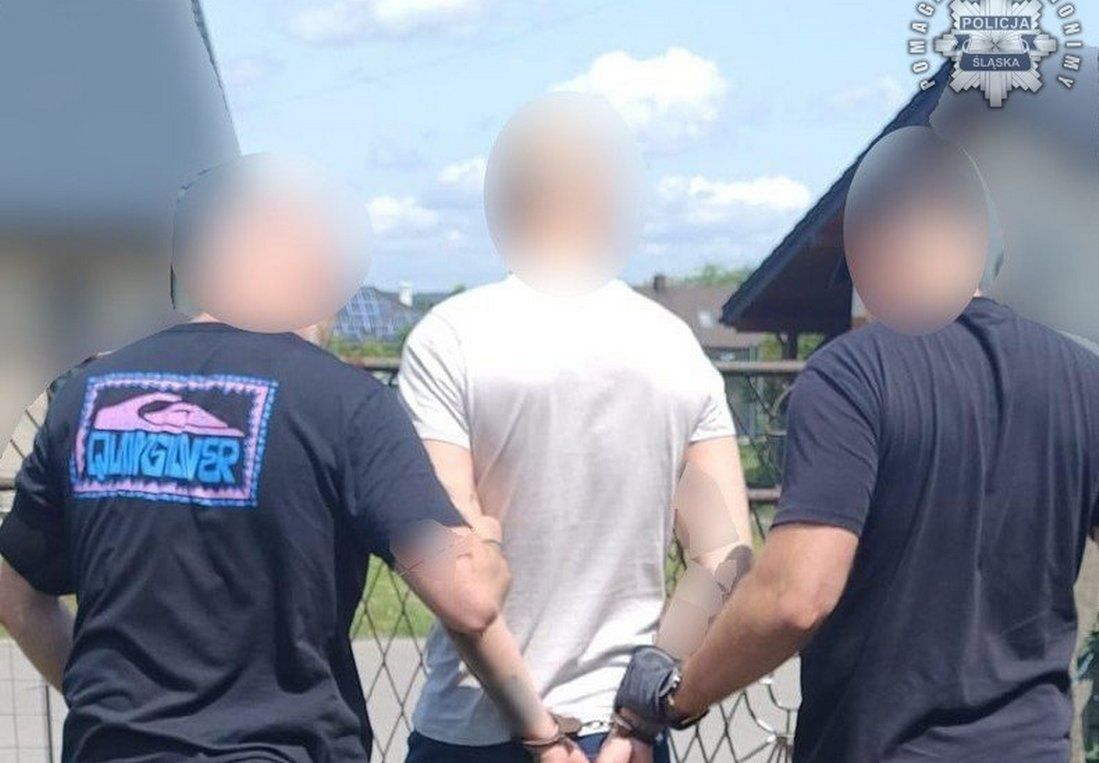 Zatrzymanie poszukiwanego w Orzeszu. 35-latek spędzi 11 lat za kratami