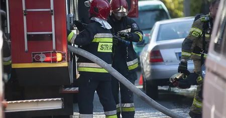Pożar w domu dziecka w Bełchatowie. Ewakuowano 15 dzieci