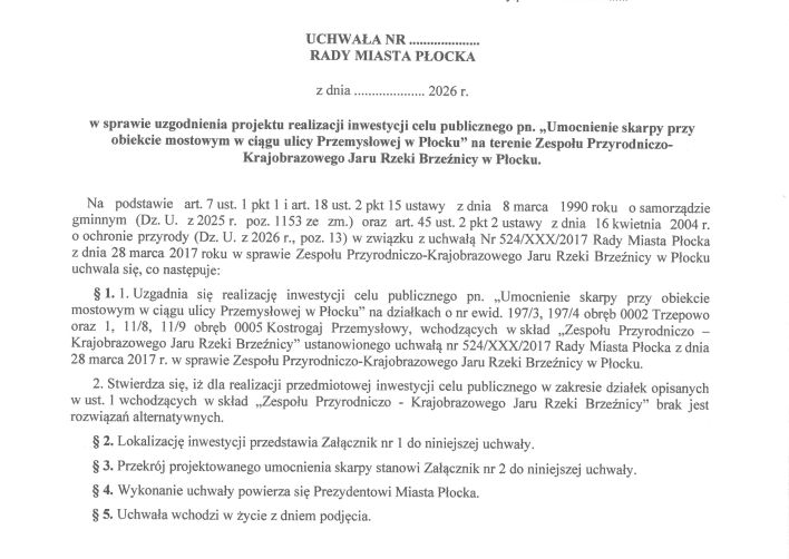 Treść uchwały 