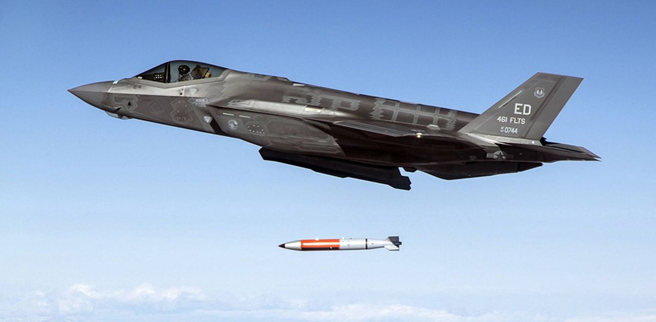 The first test of dropping the B61-12 bomb from an F-35 fighter jet