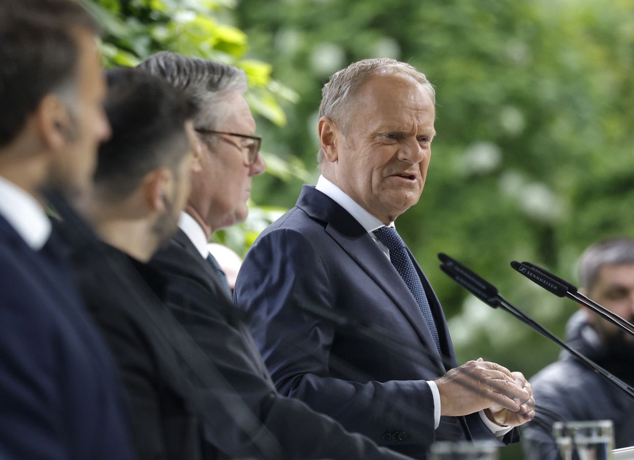 Tusk wbija szpilę PiS. Komentarz po powrocie z Ukrainy