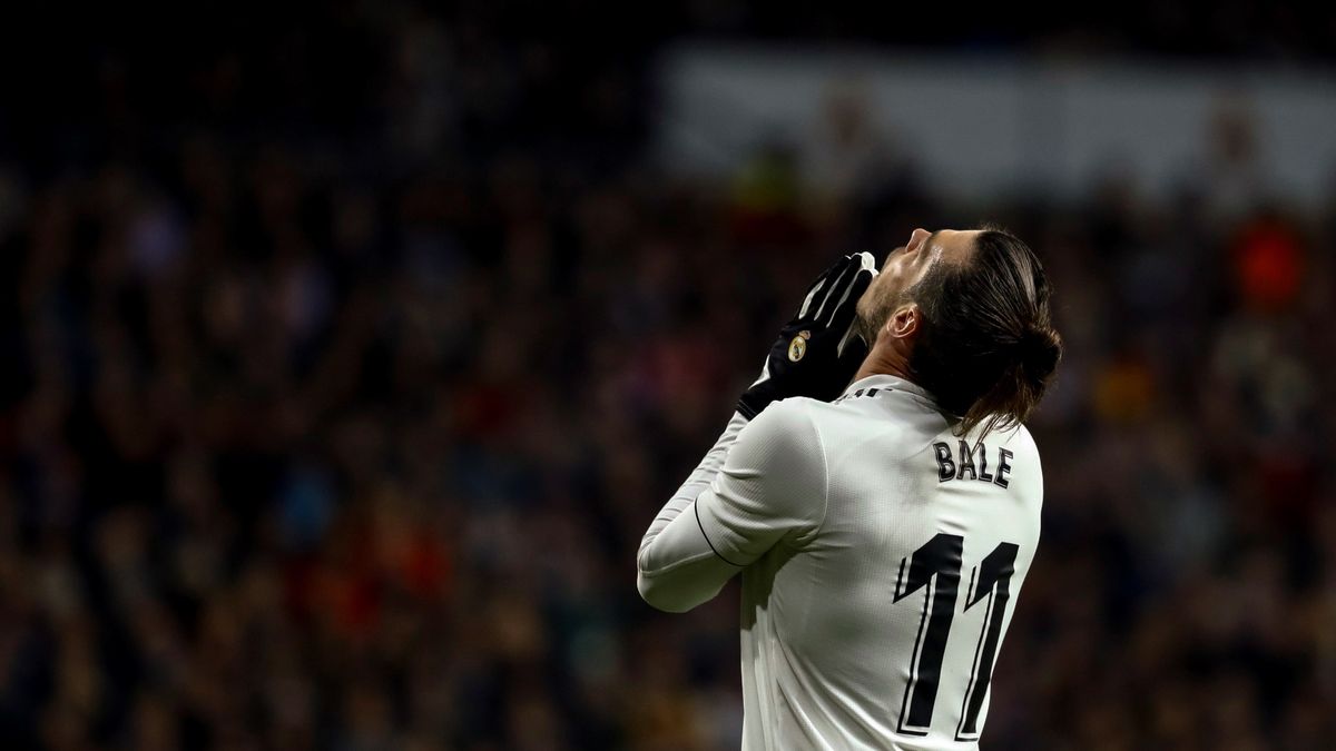 Gareth Bale w koszulce Realu Madryt