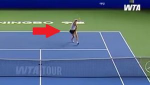 Wobec takich piłek Katarzyna Kawa była bezradna [WIDEO]