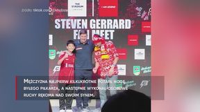 #dziejesiewsporcie: Steven Gerrard był zaskoczony. Tak "wykorzystał" go kibic