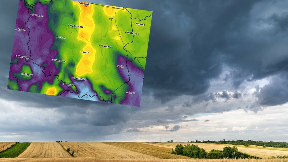 Nawałnice idą przez Polskę. Ostrzeżenie przed trąbą powietrzną