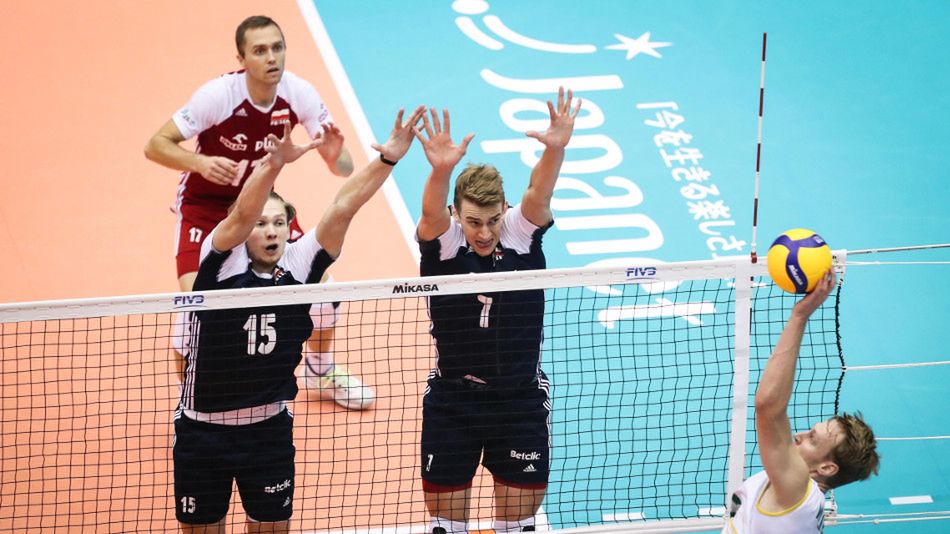Materiały prasowe / FIVB / Na zdjęciu: siatkarze reprezentacji Polski