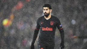 Liga Mistrzów 2020: Liverpool - Atletico. Absurdalne zachowanie Diego Costy. Piłkarz kaszlał na dziennikarzy