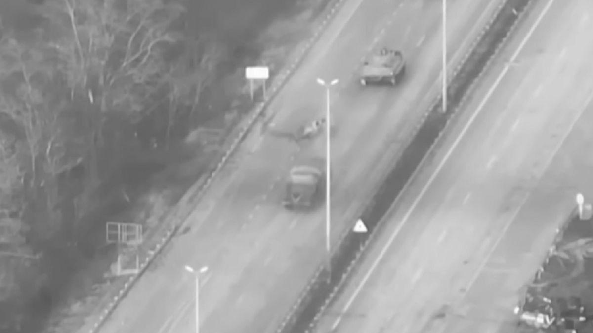 Rosyjska kolumna pod Kijowem