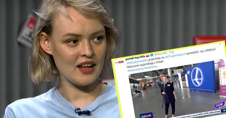 Kim jest Ksenia Kodymowska z TVP Info? To ona szukała Gretkowskiej uciekającej z kraju