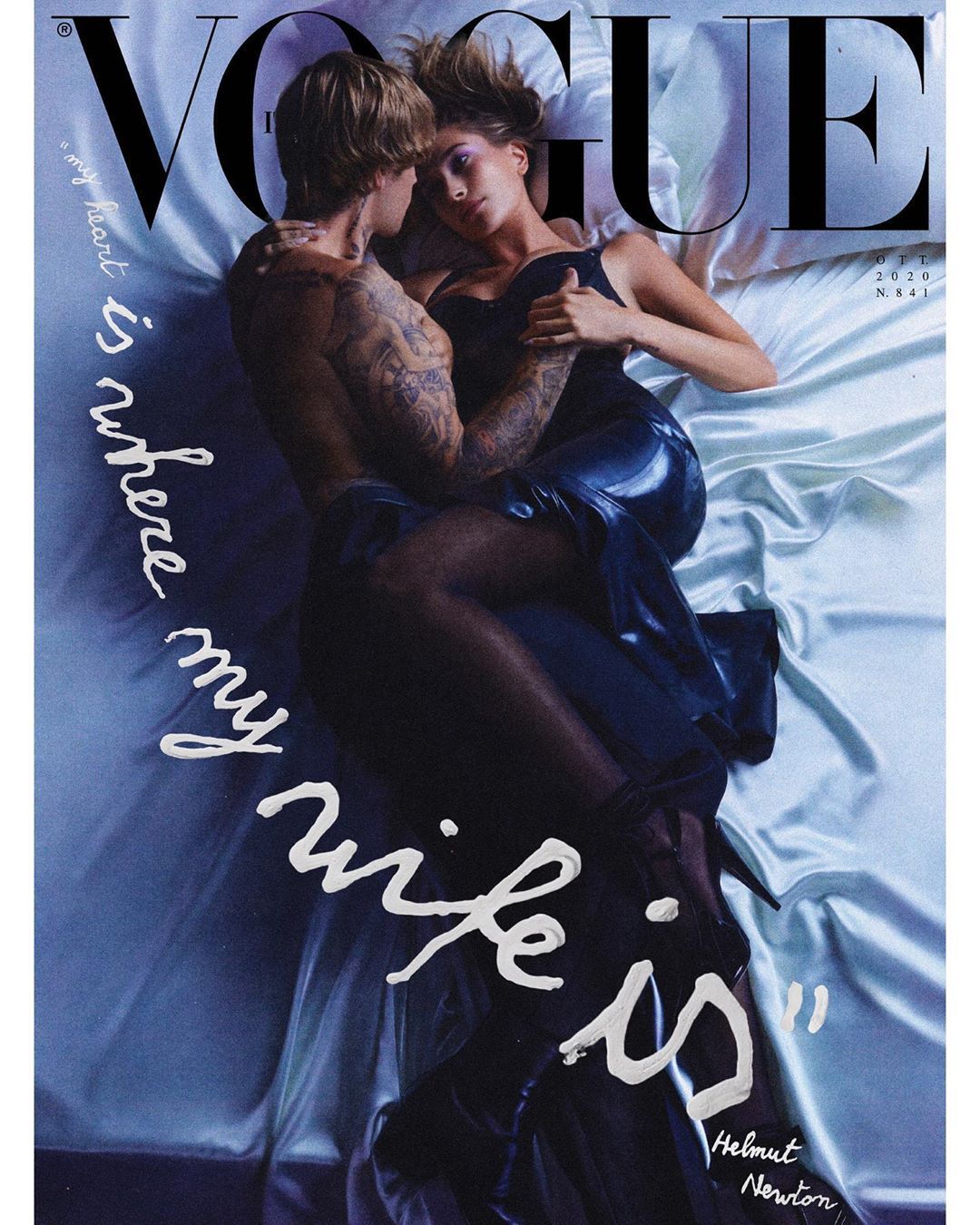 Justin Bieber i Hailey w sesji dla Vogue'a