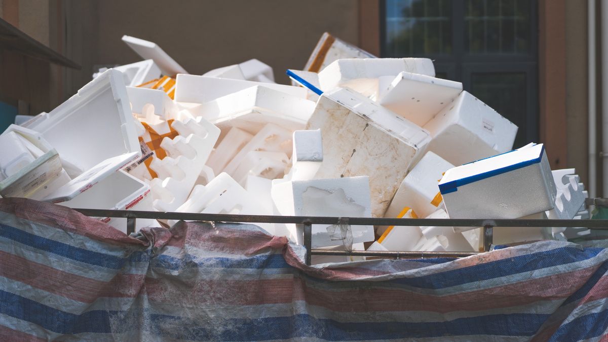 Gdzie wyrzucić styropian?