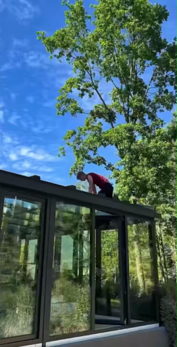 Agnieszka Kaczorowska chwali się ogrodem zimowym