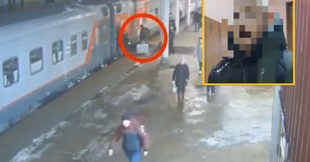 Rosjanin wsiadał do pociągu. "Chciał przejść na stronę wroga"