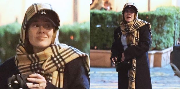 Po rezydenturze w Las Vegas PRZESTAŁA POKAZYWAĆ SIĘ w mediach. Dawno niewidziana Adele stroi miny w Rzymie (ZDJĘCIA)