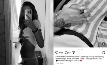 Sandra Kubicka poinformowała o stracie. "Żegnaj bobasku. Rosłeś w szczęściu i ciszy"