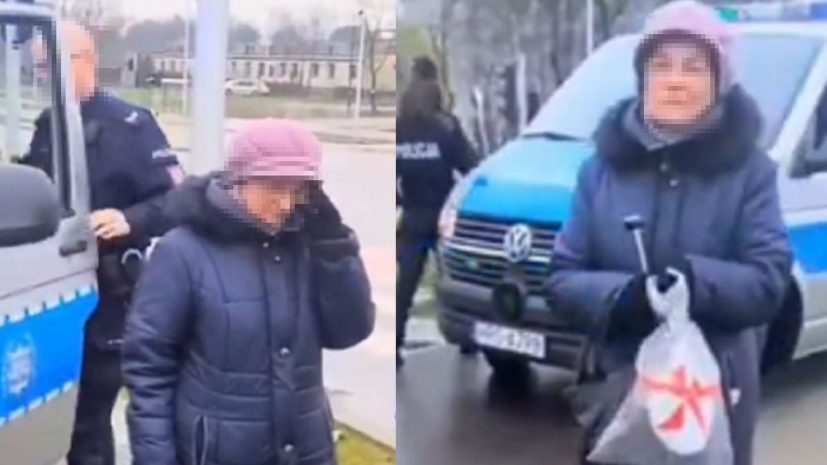 Policjanci z Kielc ukarali mandatem seniorkę.