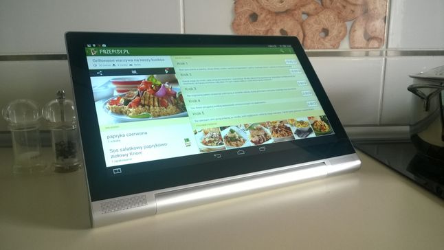 Lenovo Yoga Tablet 2 Pro - pomocnik kuchenny