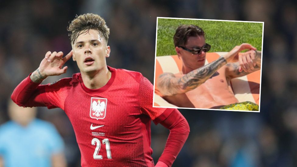 Nicola Zalewski na wakacjach. Pokazał zdjęcia