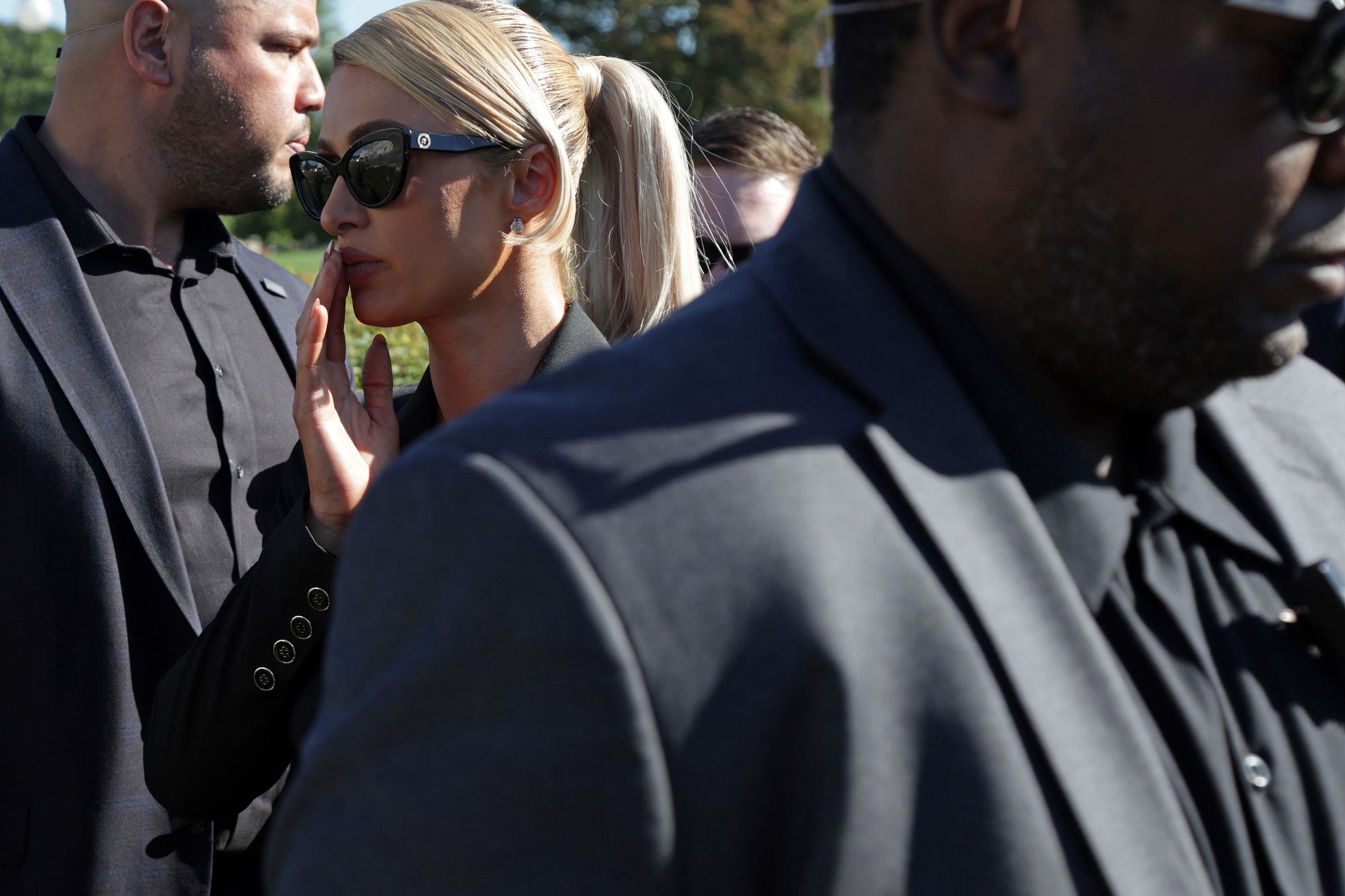 Paris Hilton przemawia na Capitolu
