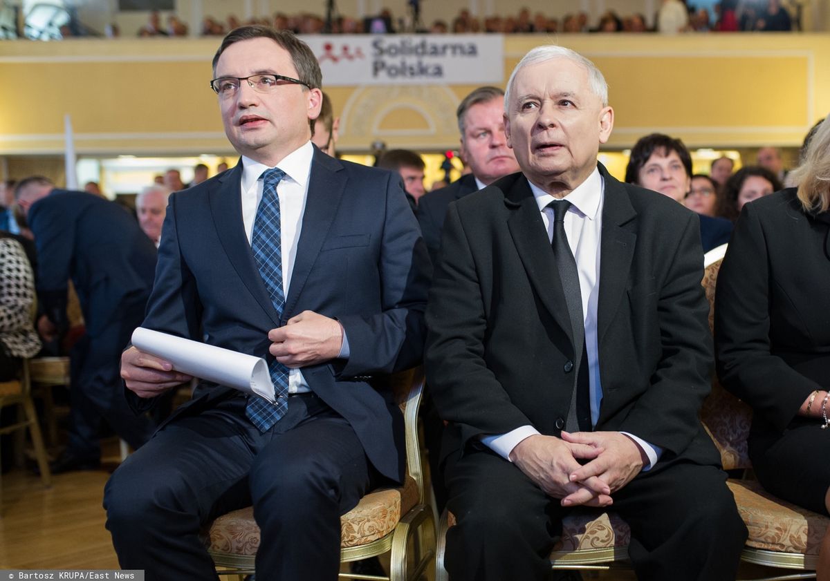 Zbigniew Ziobro i Jarosław Kaczyński