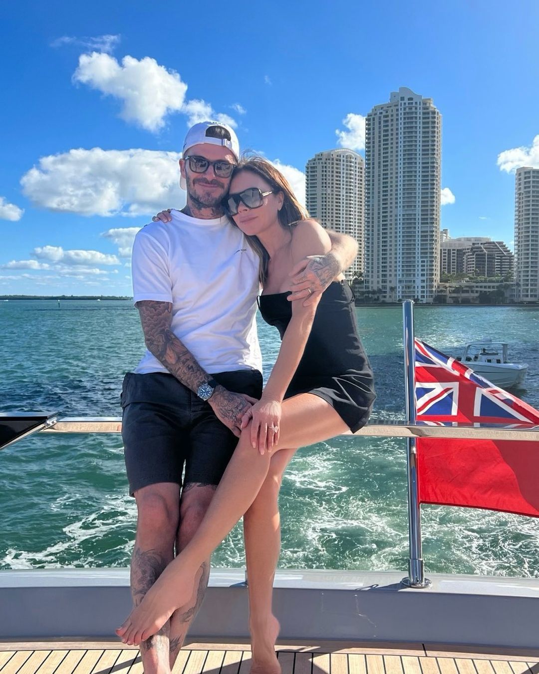 Victoria i David Beckhamowie