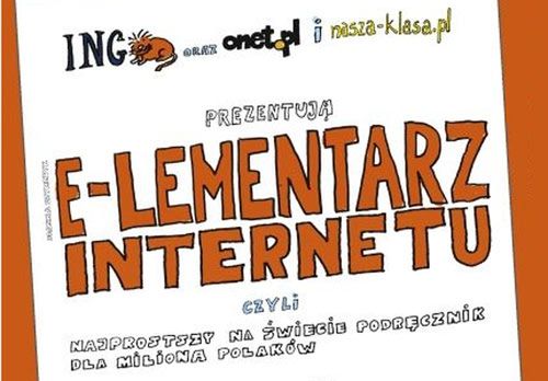 ING rozdaje milion E-lementarzy Internetu