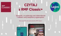 Subskrybenci platformy RMF Classic+ z dostępem do jednej z pozycji na Legimi