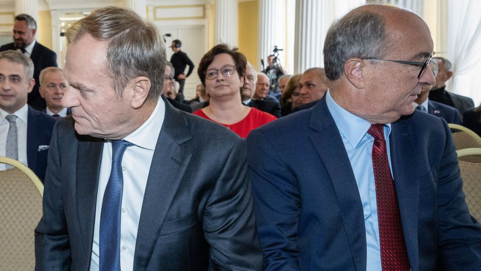 Donald Tusk i Włodzimierz Czarzasty