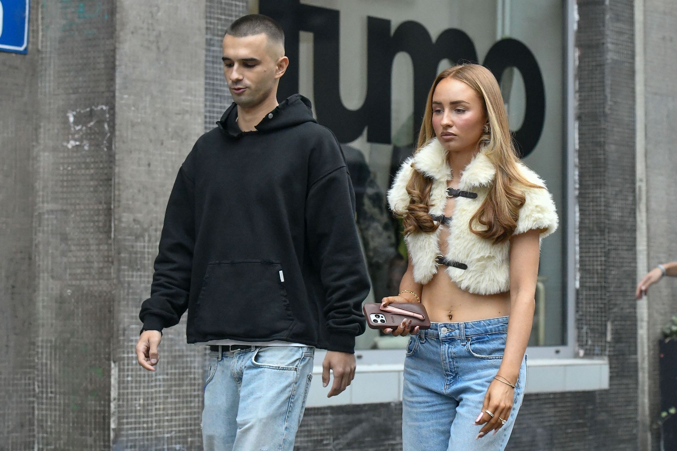 Angelika Mucha z chłopakiem