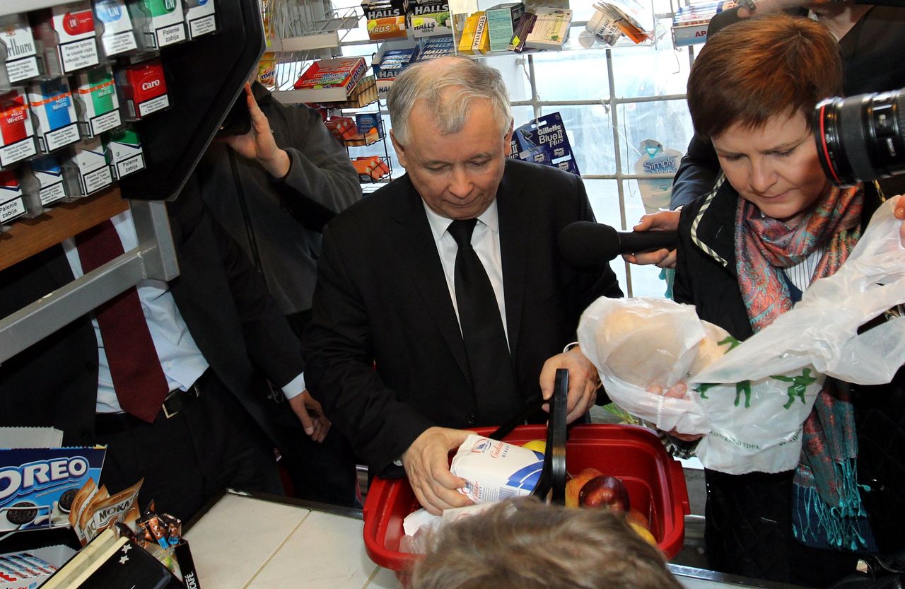 Tak zmieniły się ceny w koszyku Kaczyńskiego