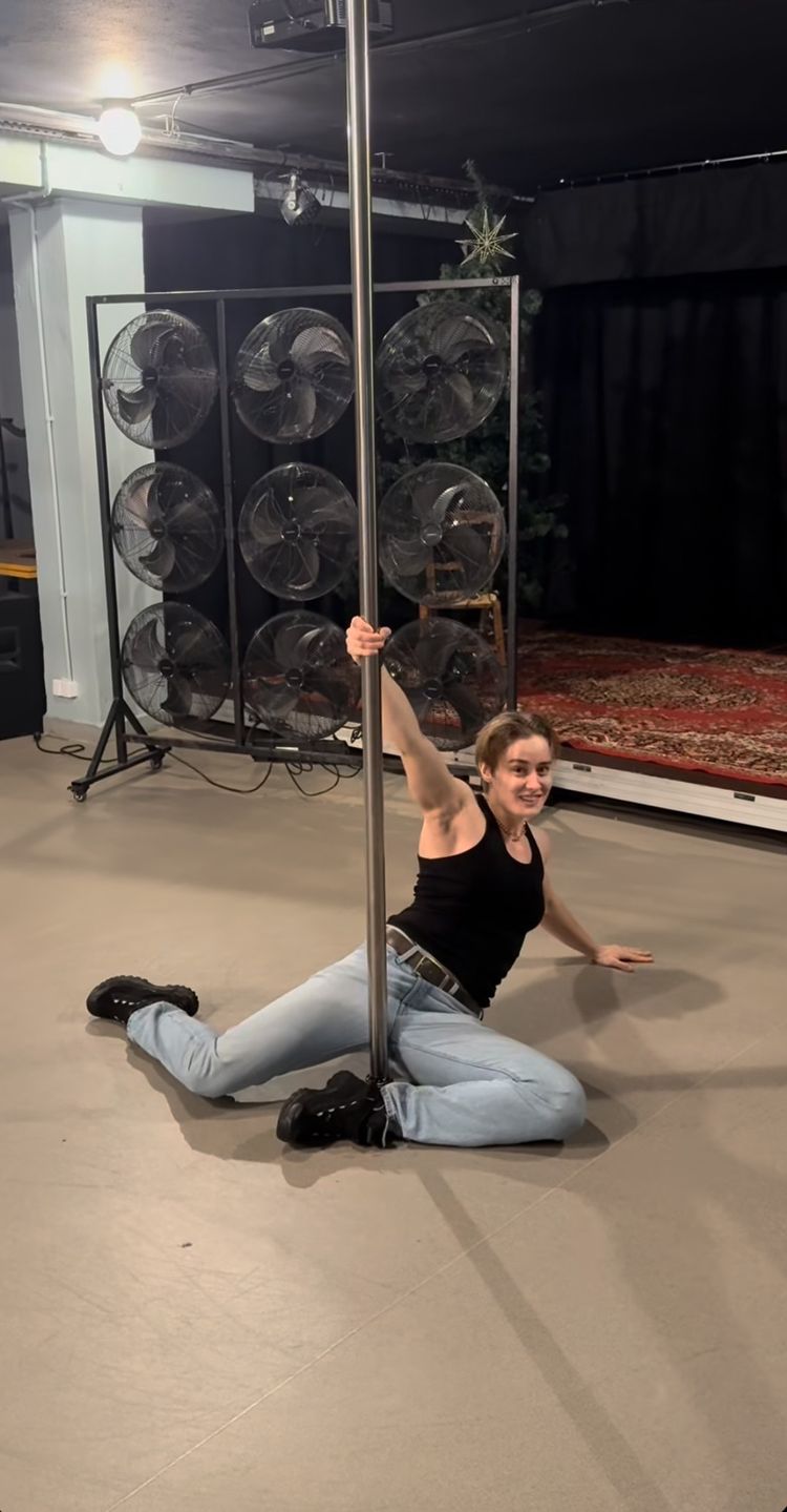 Katarzyna Zillmann podczas treningu 